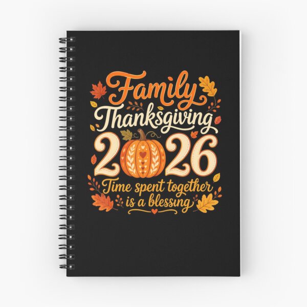 Item preview, Family Thanksgiving 2026 Time Spent Together Is A Blessing designed and sold by alvablakefg.
