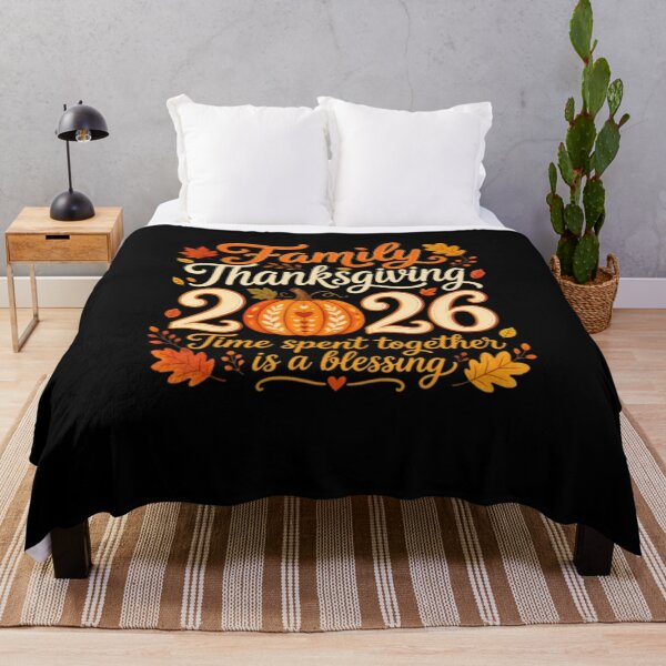Item preview, Family Thanksgiving 2026 Time Spent Together Is A Blessing designed and sold by alvablakefg.