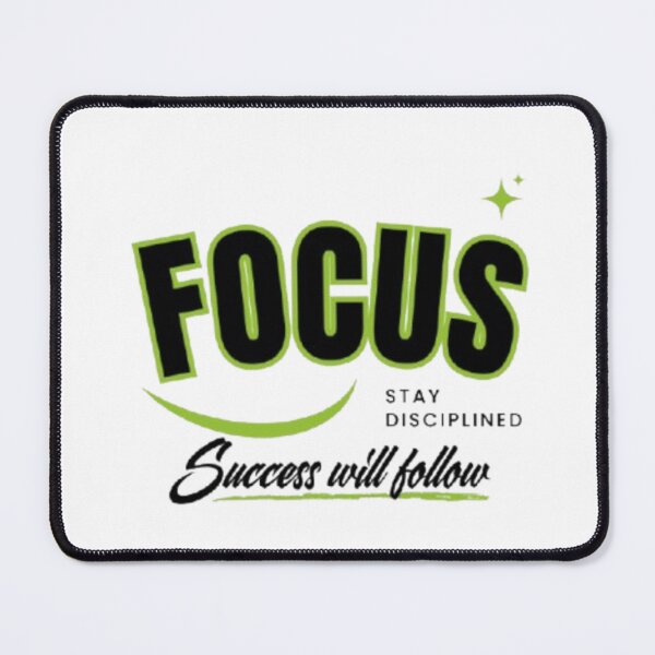 Item preview, FOCUS. STAY DISCIPLINED. SUCCESS WILL FOLLOW. designed and sold by TypeMuse.