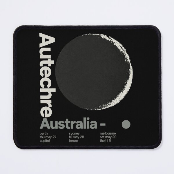 Item preview, Autechre Australia Poster designed and sold by delila8a8e.