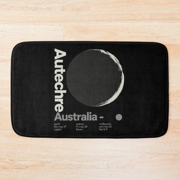 Item preview, Autechre Australia Poster designed and sold by delila8a8e.