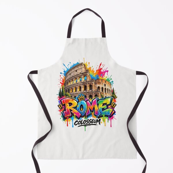 Item preview, Rome Colosseum Graffiti – Colorful Italian Street Art designed and sold by Earth Celebration Designs.
