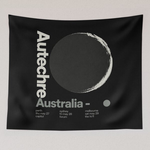 Item preview, Autechre Australia Poster designed and sold by delila8a8e.