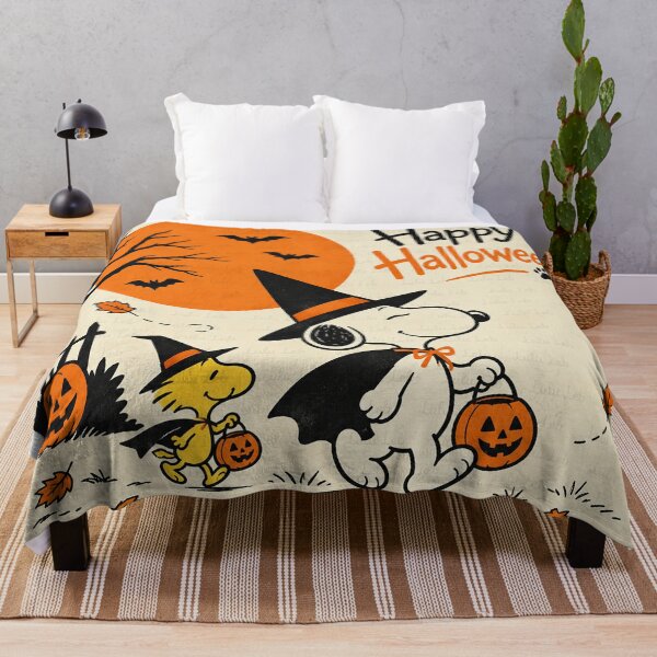 Item preview, Snoopy and Woodstock Trick or Treat Halloween designed and sold by LuluLeb.