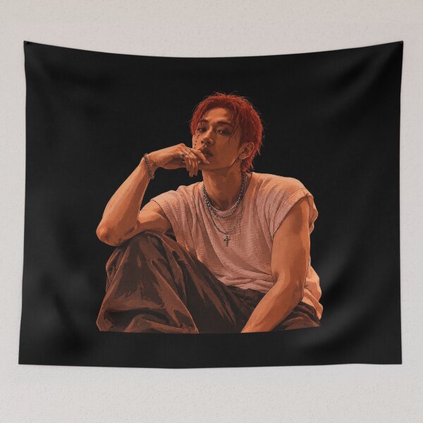 Item preview, Bang Chan Portrait designed and sold by DewittlorraArts.