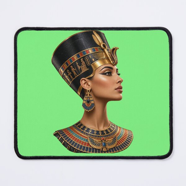 Item preview, Regal Egyptian Queen – Ancient Egypt Royal Portrait designed and sold by NEFERSIGN.