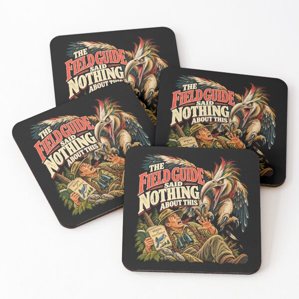 Item preview, The Field Guide Said Nothing About This – Vintage Birdwatcher Humor designed and sold by DopeyRobot.