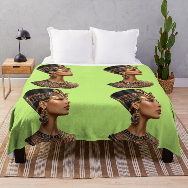 Item preview, Regal Egyptian Queen – Ancient Egypt Royal Portrait designed and sold by NEFERSIGN.