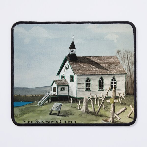 Item preview, Saint Sylvester's Church Painting designed and sold by Stephen Emms.