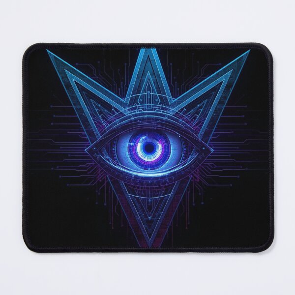 Item preview, Cybernetic All Seeing Eye Neon Art designed and sold by Lespribos .