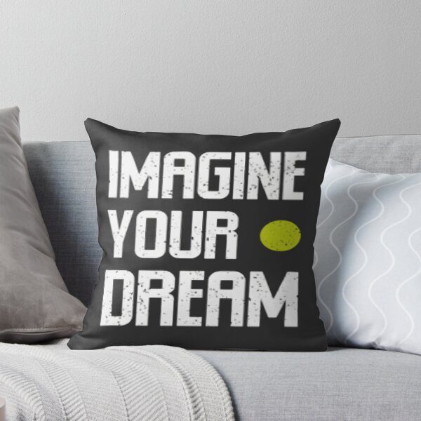 Item preview, Imagine Your Dream Inspirational Quote Artistic Design designed and sold by Di-Stefano-Art.