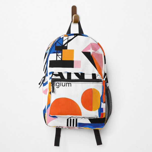 Item preview, Colorful geometric poster featuring Antwerp, Belgium, with city designed and sold by ckybe.