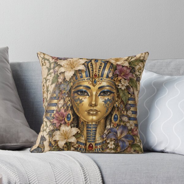 Item preview, Flowery Egyptian mask designed and sold by PIERREetMAILLES.