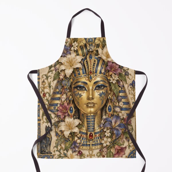 Item preview, Flowery Egyptian mask designed and sold by PIERREetMAILLES.