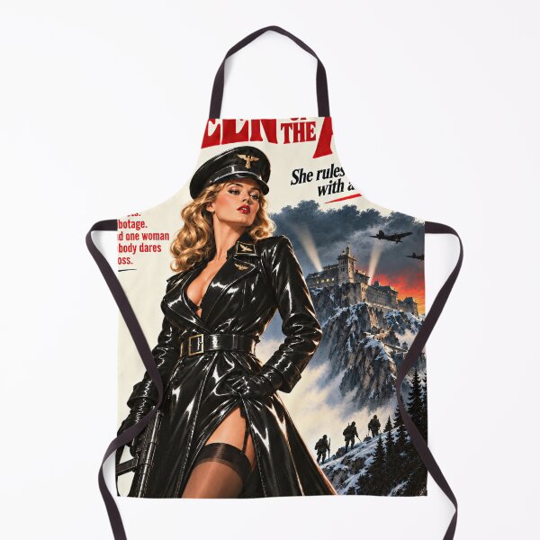 Item preview, Queen of the Alps Retro Spy Pulp designed and sold by obstinator.