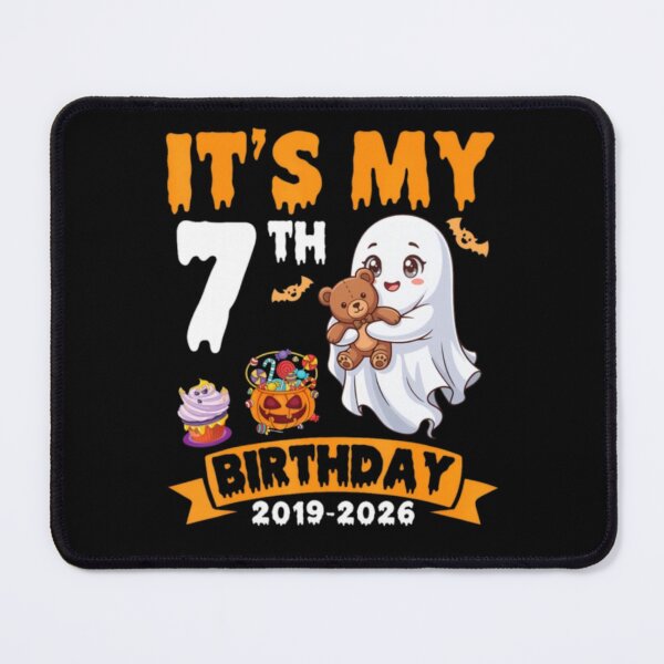 Item preview, Its My 7Th Birthday 2019 2026 Halloween Baby Ghost 7 Years designed and sold by alvablakefg.