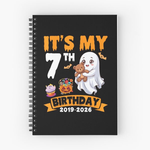 Item preview, Its My 7Th Birthday 2019 2026 Halloween Baby Ghost 7 Years designed and sold by alvablakefg.