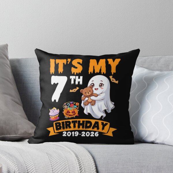 Item preview, Its My 7Th Birthday 2019 2026 Halloween Baby Ghost 7 Years designed and sold by alvablakefg.