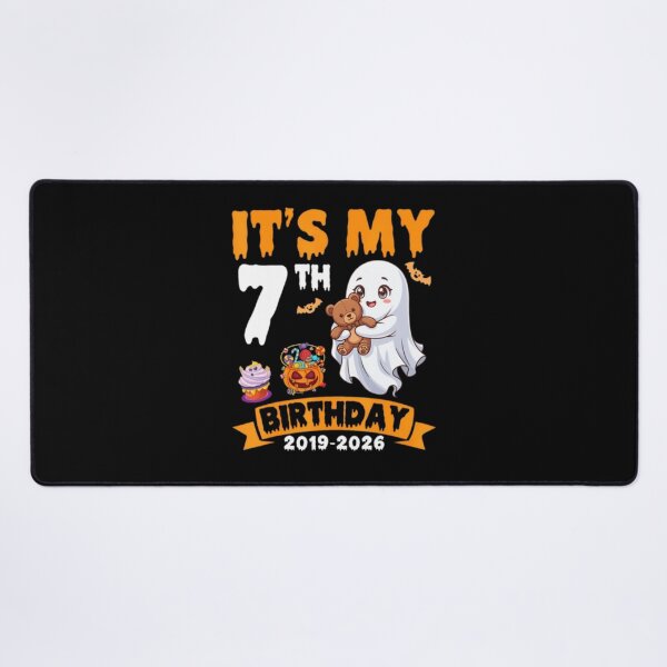 Item preview, Its My 7Th Birthday 2019 2026 Halloween Baby Ghost 7 Years designed and sold by alvablakefg.