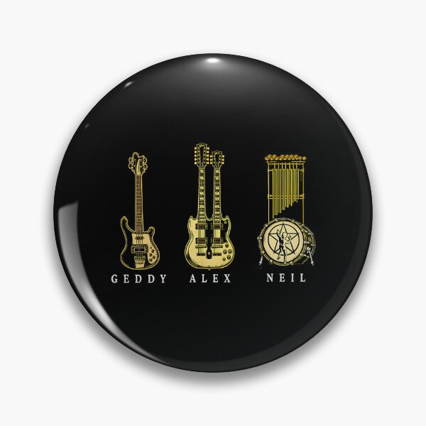 Item preview, Rush Instruments Tribute  Geddy Lee Alex Lifeson  Neil Peart designed and sold by FrancoiseJoly.