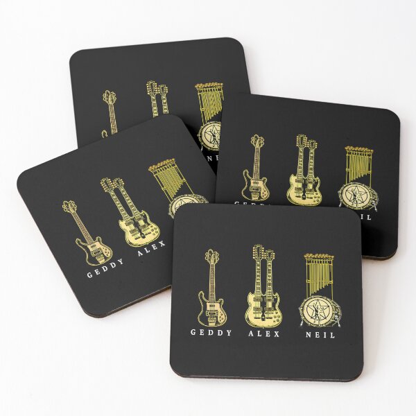 Item preview, Rush Instruments Tribute  Geddy Lee Alex Lifeson  Neil Peart designed and sold by FrancoiseJoly.