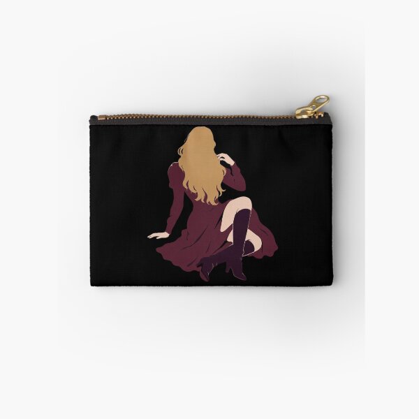 Item preview, Seated Woman Burgundy Dress designed and sold by desat-nikkas.