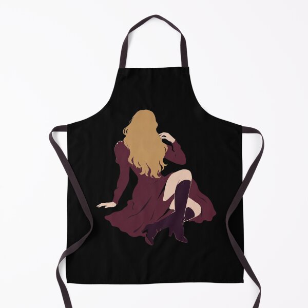 Item preview, Seated Woman Burgundy Dress designed and sold by desat-nikkas.