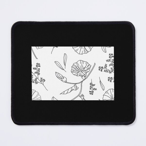 Item preview, Elegant White Floral Pattern Laptop Sleeve for Stylish Protection designed and sold by asilv bray.