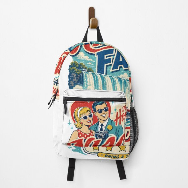 Item preview, Niagara Falls – A Bit Damp Retro Honeymoon Design designed and sold by HROC.