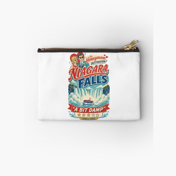 Item preview, Niagara Falls – A Bit Damp Retro Honeymoon Design designed and sold by HROC.