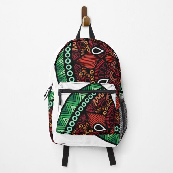 Item preview, Zentangle Watermelon Slice – Colorful Summer Mandala Art designed and sold by FioreDiCiliegio.