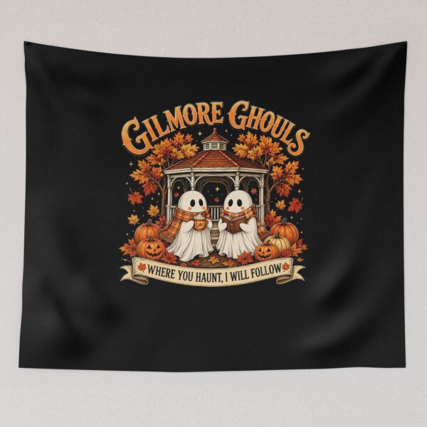 Item preview, Pumpkin Autumn Gilmore Ghouls Friends Halloween 2026 designed and sold by alvablakefg.