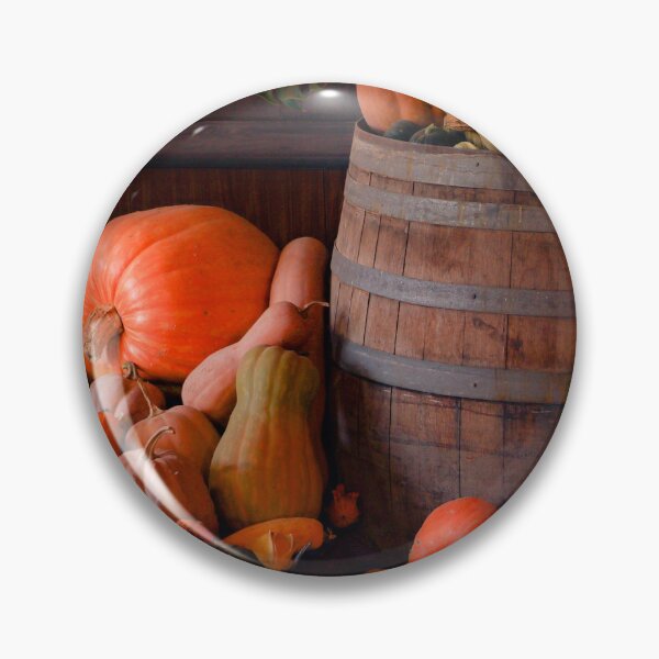 Item preview, Pumpkin Harvest on a barrel designed and sold by Twisted Light Images.