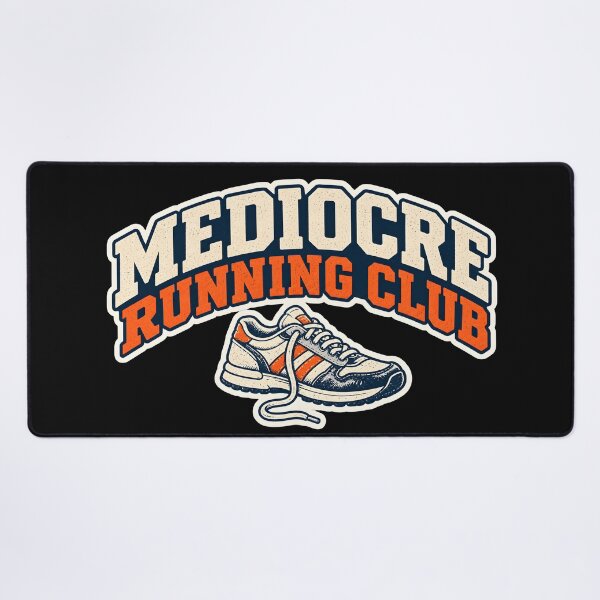 Item preview, Mediocre Running Club designed and sold by Lina Caro.