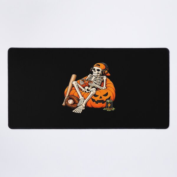 Item preview, Gamer Skeleton Pumpkin Beanbag Halloween designed and sold by OlyvieArt.