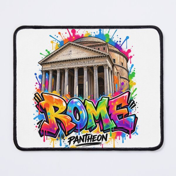 Item preview, Rome Pantheon Graffiti – Ancient Rome Street Art designed and sold by Earth Celebration Designs.