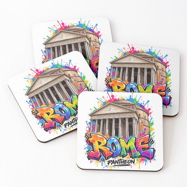 Item preview, Rome Pantheon Graffiti – Ancient Rome Street Art designed and sold by Earth Celebration Designs.