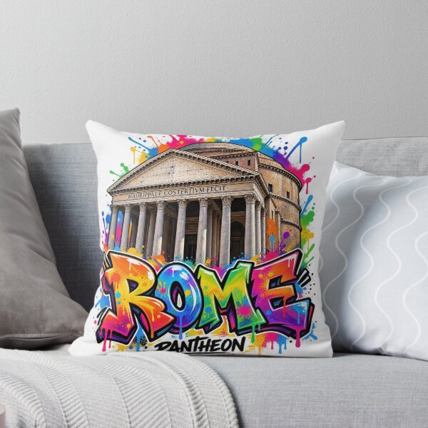 Item preview, Rome Pantheon Graffiti – Ancient Rome Street Art designed and sold by Earth Celebration Designs.