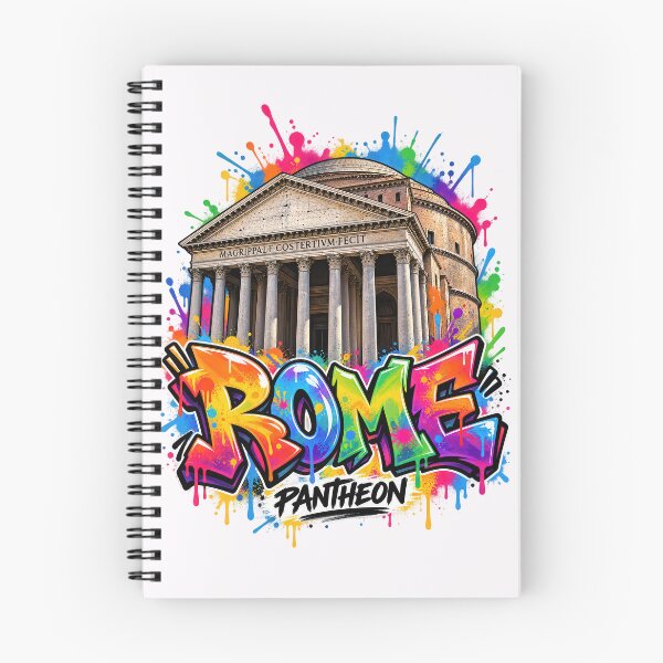 Item preview, Rome Pantheon Graffiti – Ancient Rome Street Art designed and sold by Earth Celebration Designs.