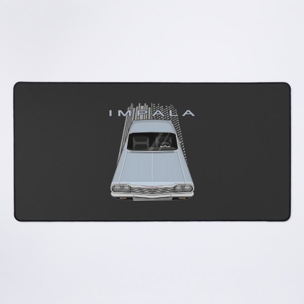 Item preview, Chevrolet Impala SS Classic Muscle Car Silver Blue Artwork designed and sold by MidasMitty.