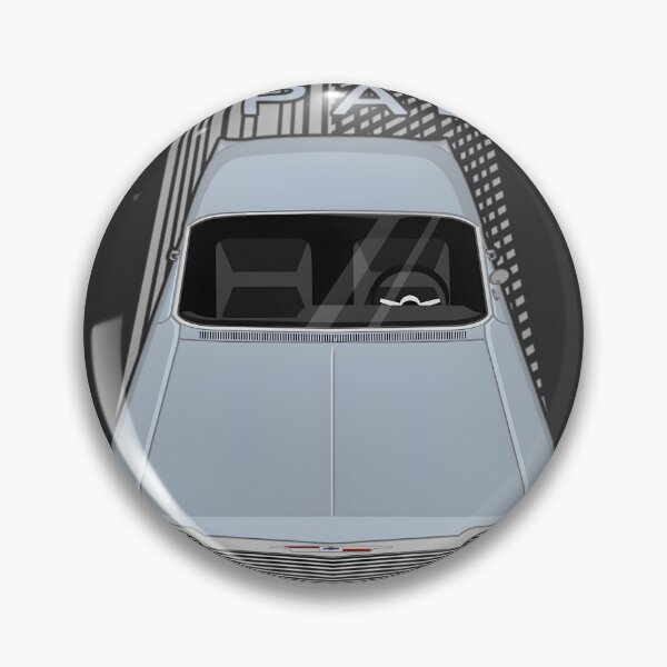 Item preview, Chevrolet Impala SS Classic Muscle Car Silver Blue Artwork designed and sold by MidasMitty.