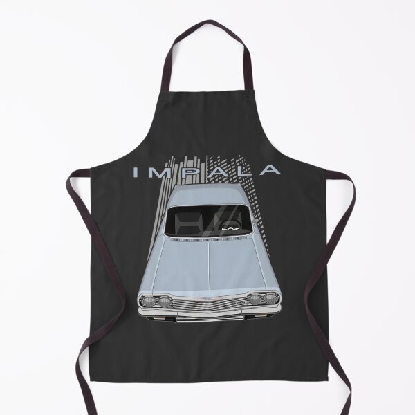 Item preview, Chevrolet Impala SS Classic Muscle Car Silver Blue Artwork designed and sold by MidasMitty.