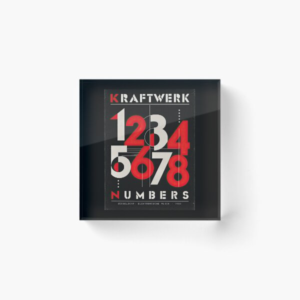 Item preview, Kraftwerk Numbers Electronic Music 1981 designed and sold by obstinator.