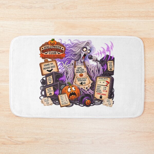 Item preview, ⚡HALLOWEEN OVERACHIEVERS CLUB -  Banshee Sound Effects Department designed and sold by WheelieGdArt.