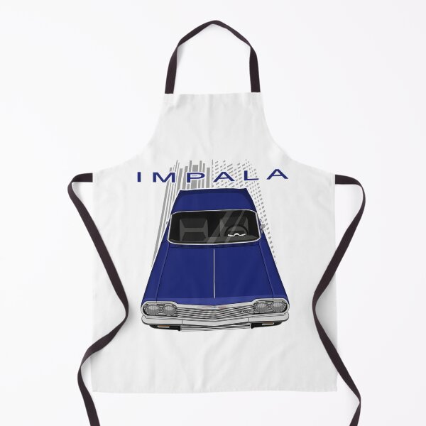Item preview, Dark Blue Chevrolet Impala SS Classic Muscle Car Illustration designed and sold by MidasMitty.