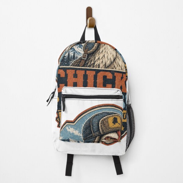 Item preview, Chicken Alaska – No Cowards Up Here Retro Design designed and sold by HROC.