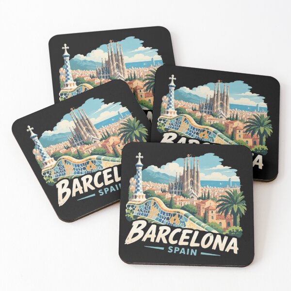 Item preview, Barcelona Vintage Travel designed and sold by DiyaLin009.