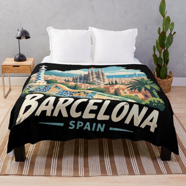 Item preview, Barcelona Vintage Travel designed and sold by DiyaLin009.