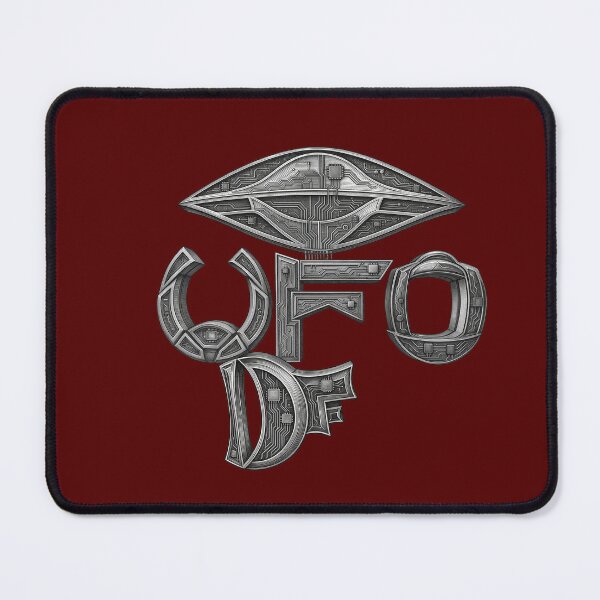 Item preview, UFO DF Metallic Core — Industrial Sci‑Fi Emblem Collection   UFO DF メタリック・コア — インダストリアルSFコレクション designed and sold by dragon580 // Waaa… the killer shark ran away.