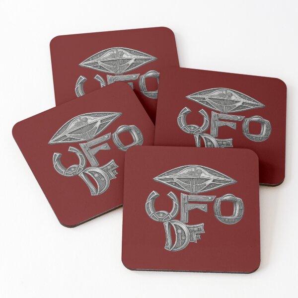 Item preview, UFO DF Metallic Core — Industrial Sci‑Fi Emblem Collection   UFO DF メタリック・コア — インダストリアルSFコレクション designed and sold by dragon580 // Waaa… the killer shark ran away.